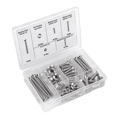 STOREHOUSE 70 Piece Stainless Steel Machine Screw Kit