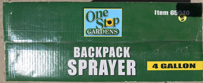 4 Gallon Backpack Sprayer with 4 Nozzles