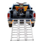 HAUL-MASTER 1500 lb. Capacity 45 in. x 69 in. Tri-Fold Aluminum Loading Ramp