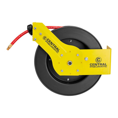 CENTRAL PNEUMATIC 3/8 in. x 50 Ft. Retractable Hose Reel