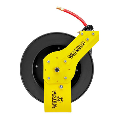 CENTRAL PNEUMATIC 3/8 in. x 50 Ft. Retractable Hose Reel