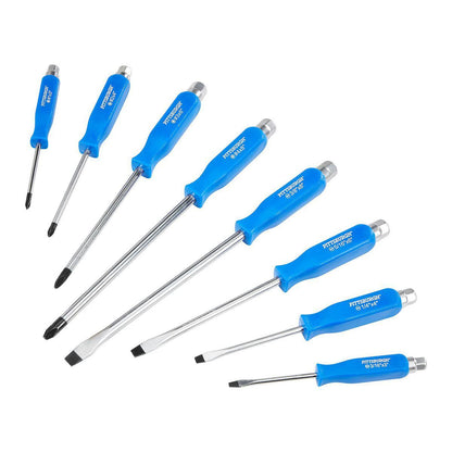 PITTSBURGH Bolstered Screwdriver Set, 8 Piece