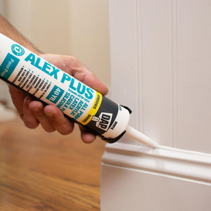 DAP ALEX PLUS Acrylic Latex Plus Silicone White Caulk