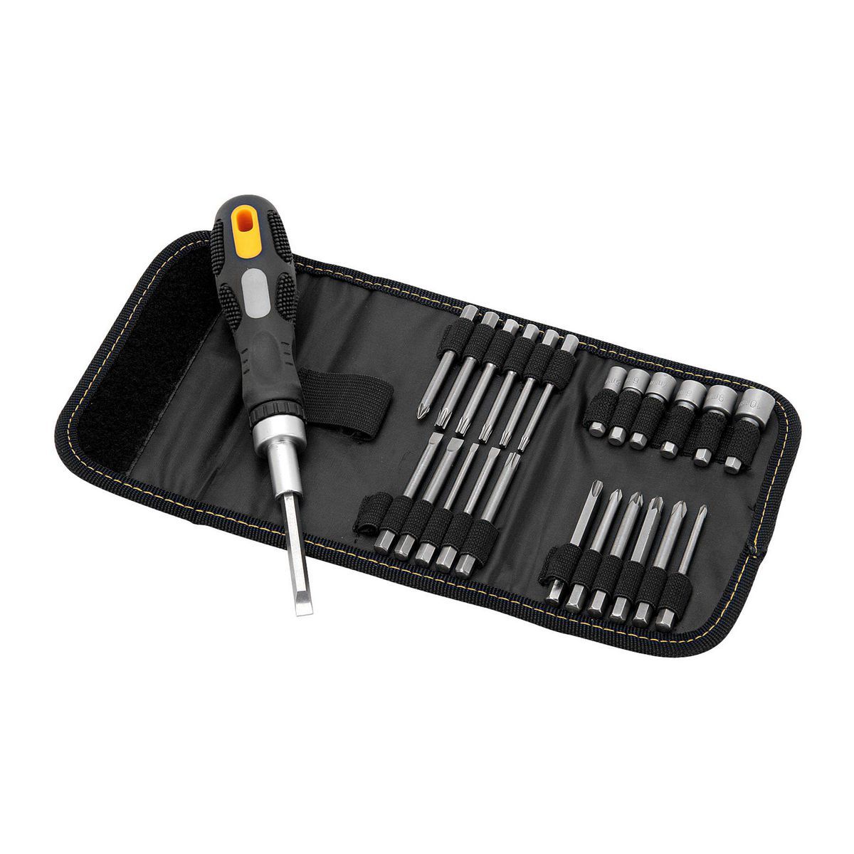 Ratcheting Screwdriver Set, 26 Piece PITTSBURGH Ratcheting Screwdriver Set, 26 Piece