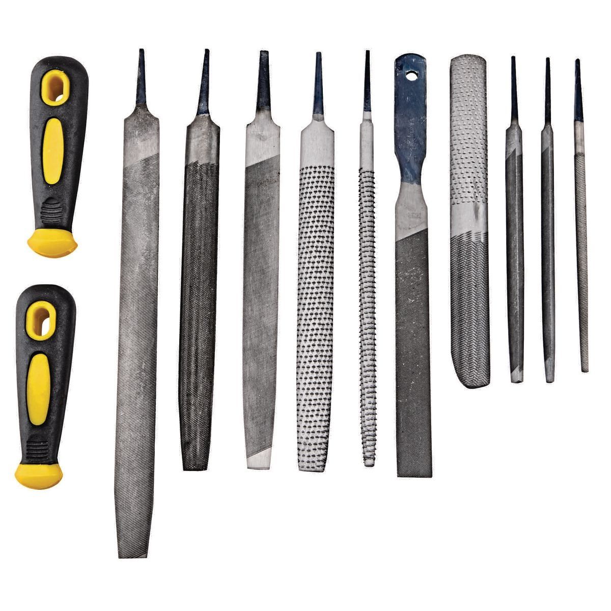 PITTSBURGH File and Rasp Set, 12 Piece