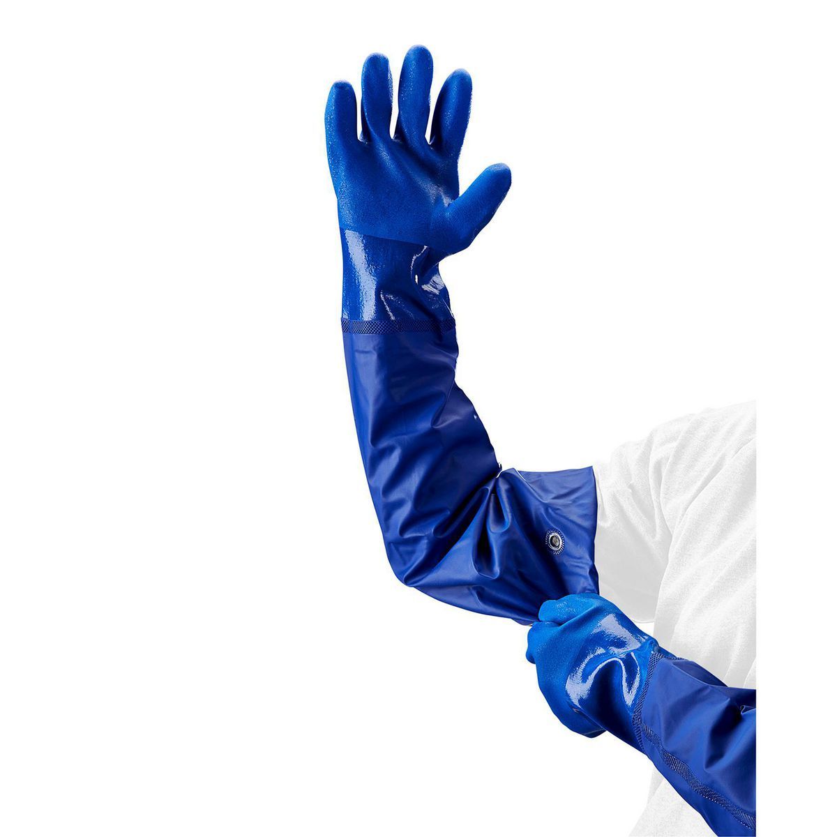 WESTERN SAFETY PVC Long-Cuff Oil-Resistant Gloves