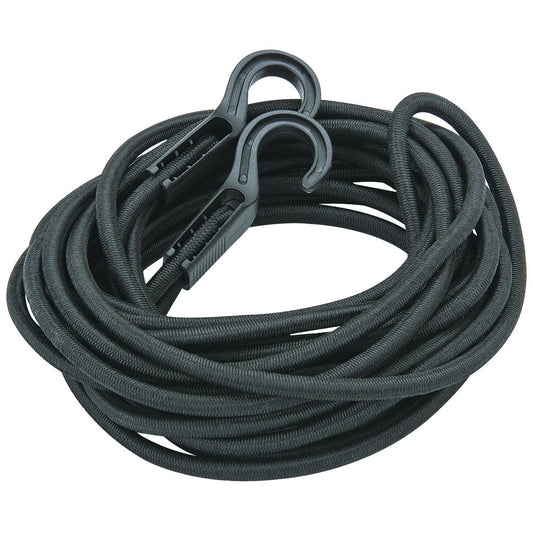 HAUL-MASTER 25 ft. Round Stretch Cord with Adjustable Hooks