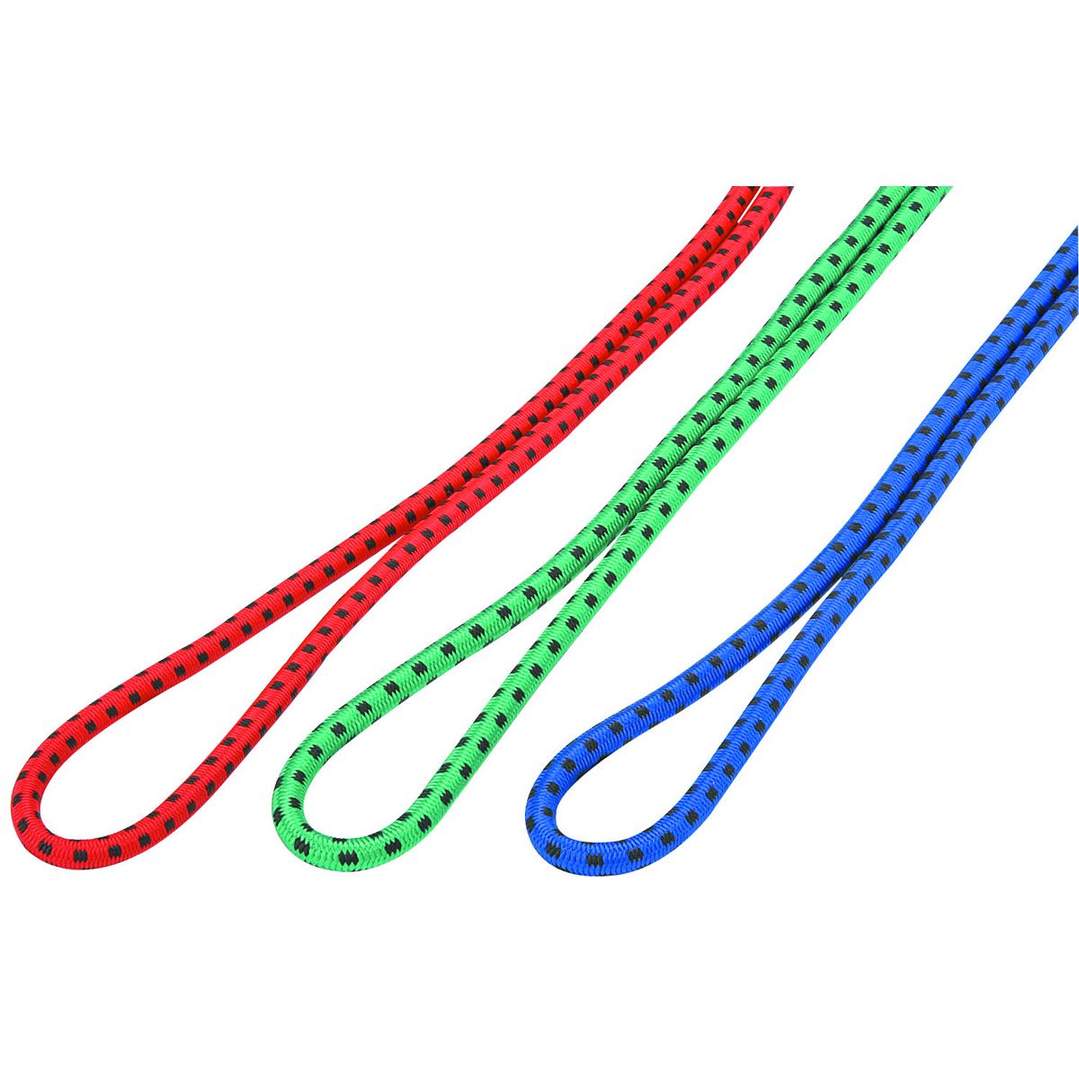 HAUL-MASTER 25 ft. Round Stretch Cord with Adjustable Hooks