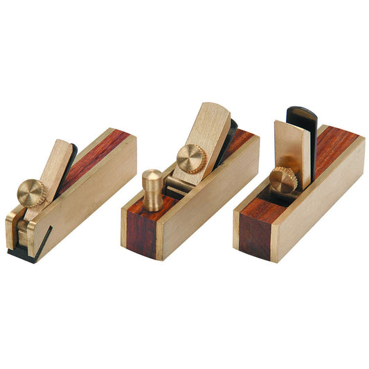 WINDSOR DESIGN Mini Brass Plane Set, 3 Piece