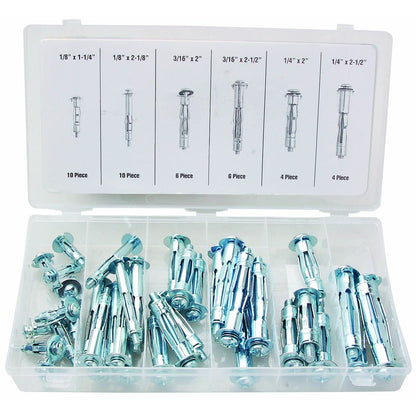 STOREHOUSE Molly Bolt Assortment, 40 Piece