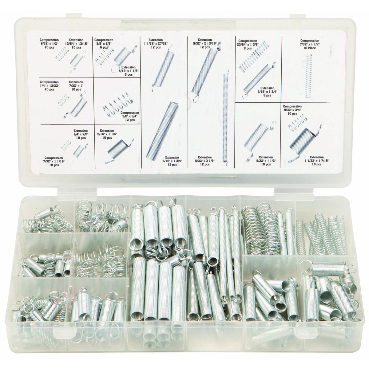 STOREHOUSE Assorted Spring Set, 200 Piece