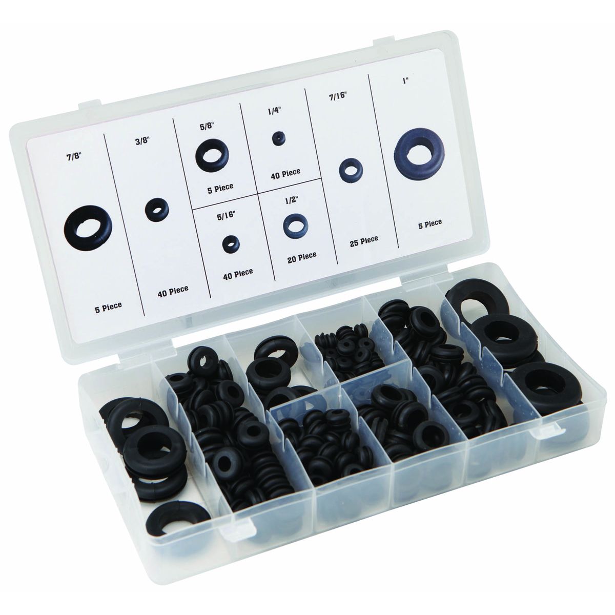 STOREHOUSE Harness Grommet Set, 180 Piece