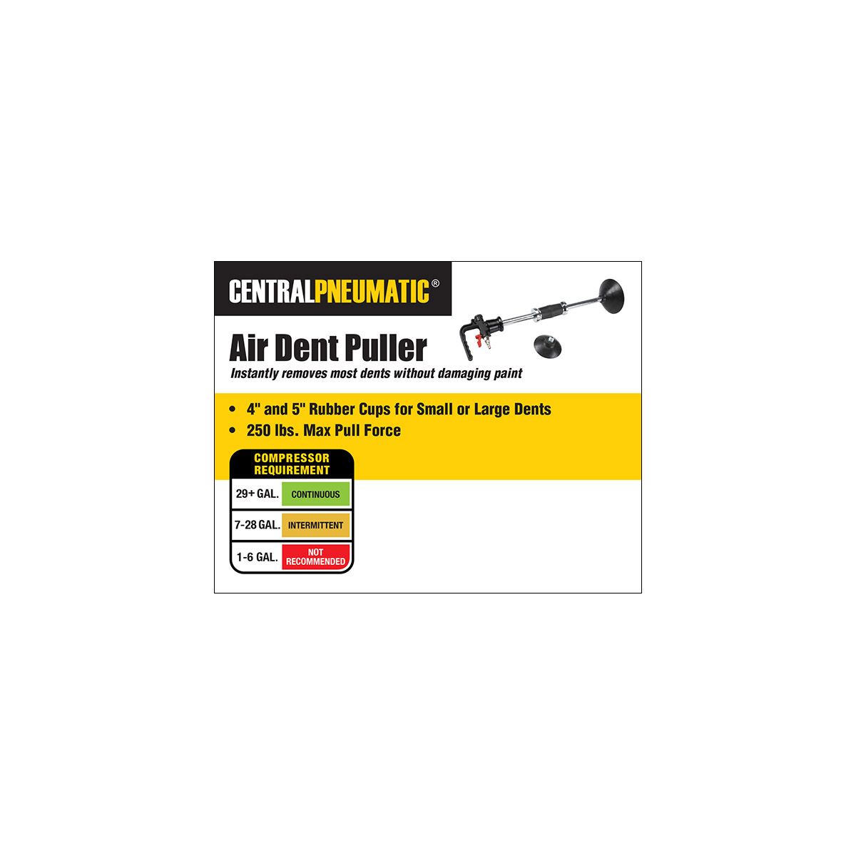 CENTRAL PNEUMATIC Air Dent Puller